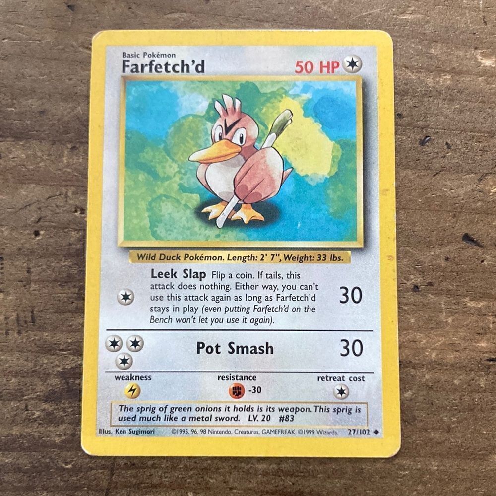 Farfetch’d Pokémon Card